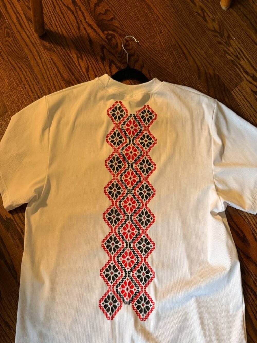 SKurated Men's Ukrainian Vyshyvanka Embroidered T-Shirt